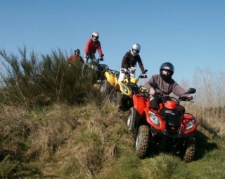  Paseo en cuatrimoto Ile d Olonne terreno privado